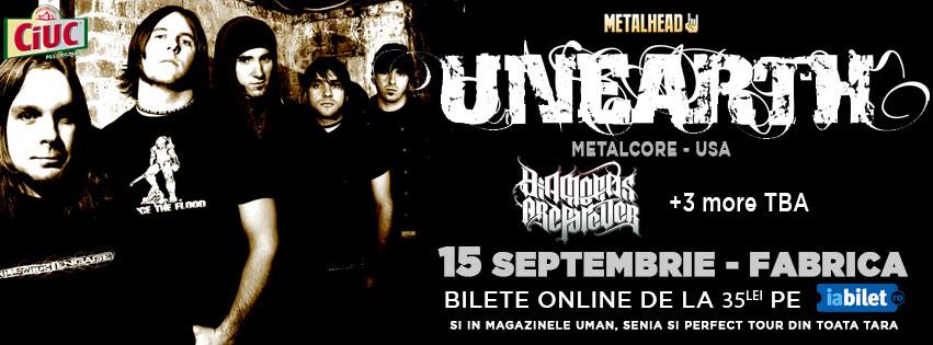 Diamonds Are Forever canta alaturi de Unearth, pe 15 septembrie la Fabrica